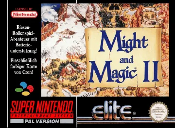 Might and Magic II (Europe) box cover front